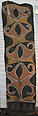 Painting from a Ceremonial House Ceiling, Masau, Abgwala Kalaba, Sago palm spathe, paint, Kwoma, Abgwala Kalaba clan