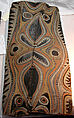 Painting from a Ceremonial House Ceiling, Yinongwut, Sunggwei Wanyi, Sago palm spathe, paint, Kwoma, Sunggwei Wanyi clan