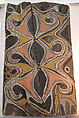 Painting from a Ceremonial House Ceiling, Yindaka, Sunggwei Wanyi, Sago palm spathe, paint, Kwoma, Sunggwei Wanyi clan