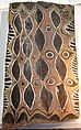 Painting from a Ceremonial House Ceiling, Yinongwut, Sunggwei Wanyi, Sago palm spathe, paint, Kwoma, Sunggwei Wanyi clan