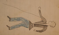 Maffet Ledger: Drawing, Graphite, watercolor, and crayon on paper, Southern and Northern Cheyenne