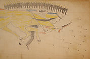 Maffet Ledger: Drawing, Graphite, watercolor, and crayon on paper, Southern and Northern Cheyenne