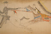 Maffet Ledger: Drawing, Graphite, watercolor, and crayon on paper, Southern and Northern Cheyenne