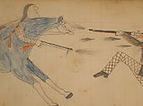 Maffet Ledger: Drawing, Graphite, watercolor, and crayon on paper, Southern and Northern Cheyenne