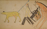 Maffet Ledger: Drawing, Graphite, watercolor, and crayon on paper, Southern and Northern Cheyenne