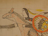 Maffet Ledger: Drawing, Graphite, watercolor, and crayon on paper, Southern and Northern Cheyenne