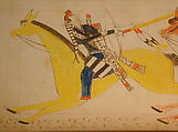 Maffet Ledger: Drawing, Graphite, watercolor, and crayon on paper, Southern and Northern Cheyenne