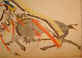 Maffet Ledger: Drawing, Graphite, watercolor, and crayon on paper, Southern and Northern Cheyenne