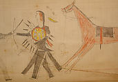 Maffet Ledger: Drawing, Graphite, watercolor, and crayon on paper, Southern and Northern Cheyenne
