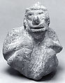 Seated Male Deity (Ehecatl ?), Stone, Mexica (Aztec)