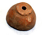 Spindle Whorl, Ceramic, Mexican