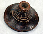 Spindle Whorl, Ceramic, Mexican