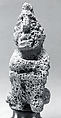 Seated Male Figure, Stone, Mexica (Aztec)