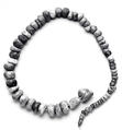 Necklace of stone beads, Stone, Guerrero