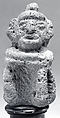 Seated Male Figure, Stone, pigment, Mexica (Aztec)