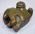 Stone Bear and Man, Temela, Stone, Inuit