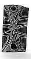 Painting from a Ceremonial House Ceiling, Fetumbok, Wanyi, Sago palm spathe, paint, Kwoma, Wanyi clan