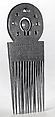 Comb, Wood, Akan peoples, Asante