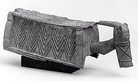 Stool: Zoomorphic, Dogon blacksmith, Wood, Dogon peoples