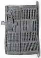 Granary Shutter and Lock, Wood, iron, Dogon peoples