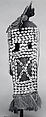 Helmet Mask (Bede), Dogon artist, Cotton cloth, thread, cowrie shells, fiber, pigment, Dogon peoples