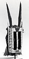 Mask: Antelope (Walu), Dogon artist, Wood, pigment, fiber, cord, cotton thread, Dogon peoples