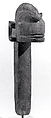 Figure: Head (Nommo), Dogon blacksmith, Wood, Dogon peoples