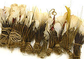 Ornament, Feathers, fiber, Asmat people