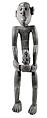 Male Figure, Wood, Asmat people, Ajam