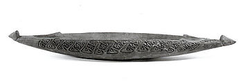 Bowl, Wood, Asmat people