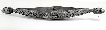 Bowl, Zam, Wood, Asmat people