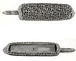 Sago Platter, Wood, paint, Asmat people