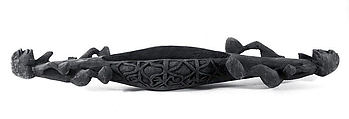 Bowl, Johambee, Wood, Asmat people