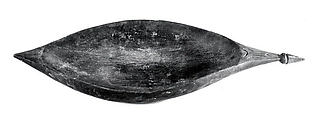 Bowl, Wood, Asmat people