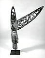 Finial from a Bis Pole, Wood, paint, Asmat people