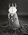 Body Mask (Manawas), Fiber, sago palm leaves, wood, feathers, paint, Asmat people