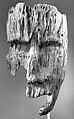 Whaler's Funerary Mask, Wood (driftwood), Aleut