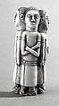 Figurine: Three Males, Ivory, Kongo peoples