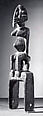 Heddle Pulley: Female Figure, Wood, Dogon peoples
