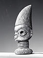 Esu Head (Ela or Irin Ifa), Yoruba artist, Ivory, Yoruba peoples