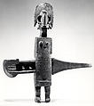 Door Lock: Female Figure, Bamana numu (blacksmith), Wood, metal, Bamana peoples