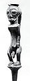 Staff: Figurative Finial, Wood, iron, Bembe peoples, Boyo group
