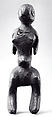 Figure: Female (Yanda), Wood, sacrificial materials, Zande peoples