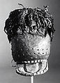 Mask (Kagle), Wood, cotton, pigment, iron, hide, cane, Dan peoples