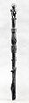 Staff: Mother and Child, Wood, camwood powder, Kongo peoples