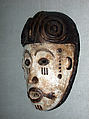 Mask, Wood, kaolin, Okpoto peoples, Idoma group