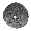 Disk from a Top, Coconut shell, Abelam people