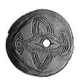 Disk from a Top, Coconut shell, Abelam people