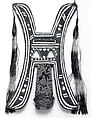 Head Crest (Ngamdak), Wood, pigment, abrus seeds, fiber, Jaba or Koro peoples