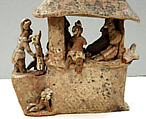 House model, Nayarit artist(s), Ceramic, slip, Nayarit